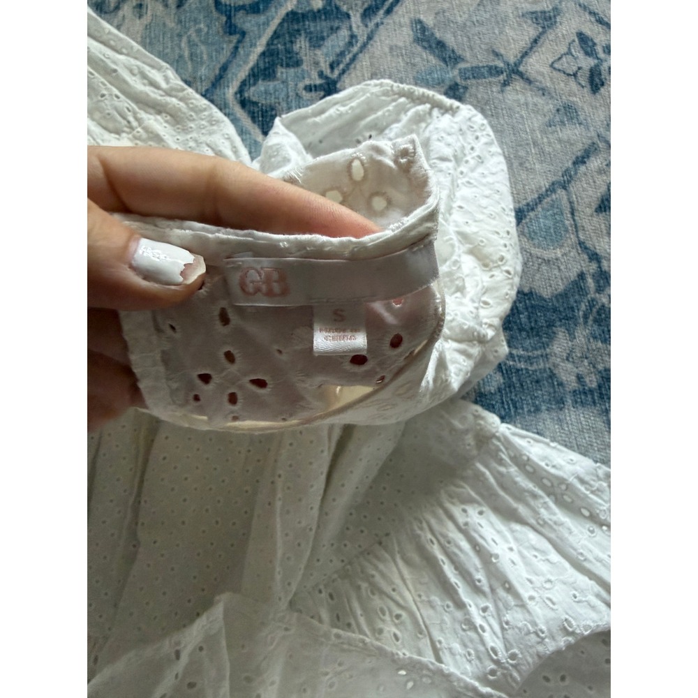 Giani Bini White Eyelet Dress - Picture 2 of 3